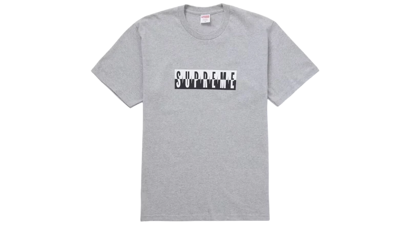 Supreme Split Tee Heather Grey (FW25)