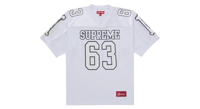 Supreme Bones Football Jersey White