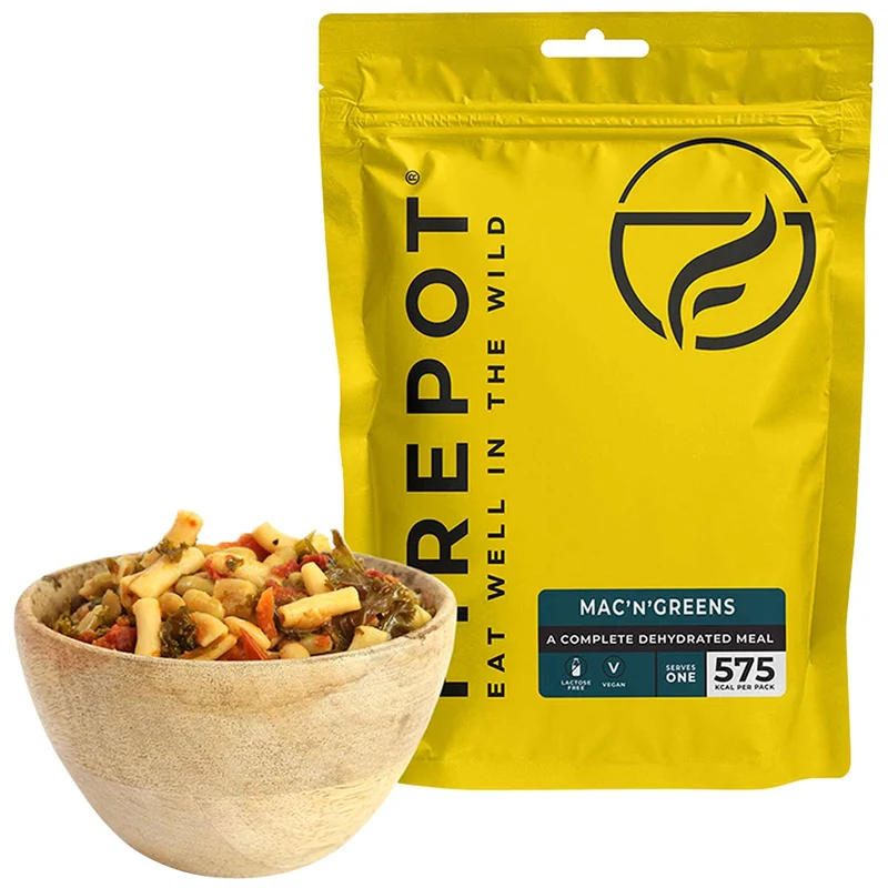 Firepot Dehydrated Meal Mac'N'Greens - Vegan 575kcal / 850kcal
