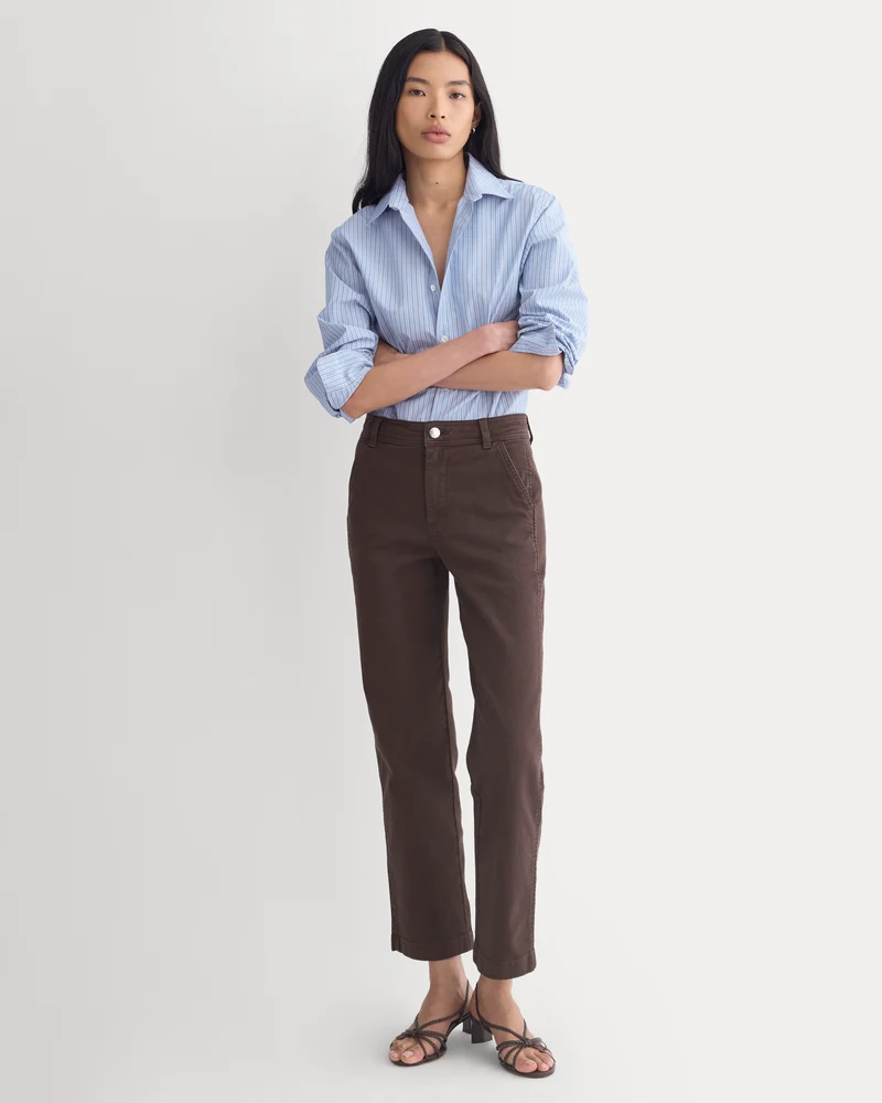 Utility Cigarette Pant | Coffee Bean