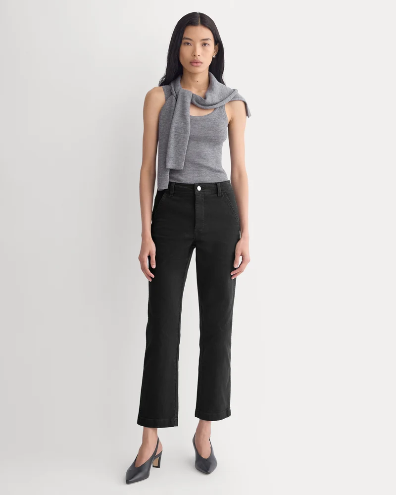 Utility Cigarette Pant | Black