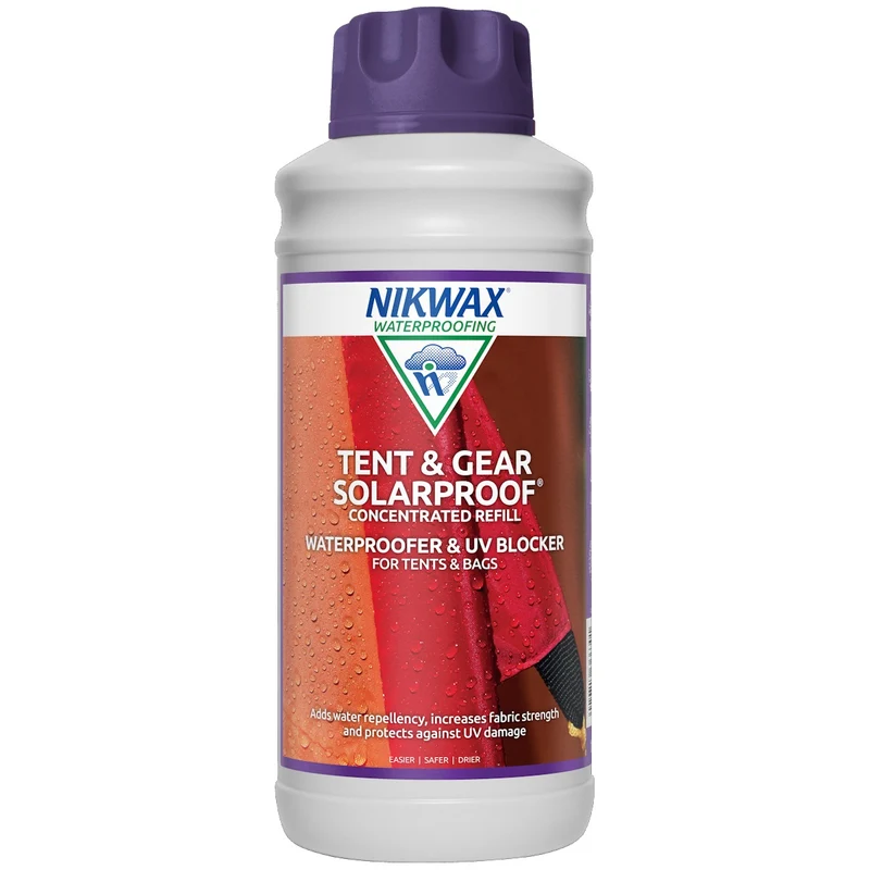 Nikwax Tent and Gear SolarProof Concentrated Refill - 1 Litre