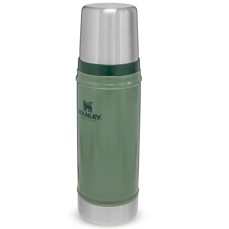 Stanley Classic Legendary Vacuum Thermos Flask 470ml Hammertone Green