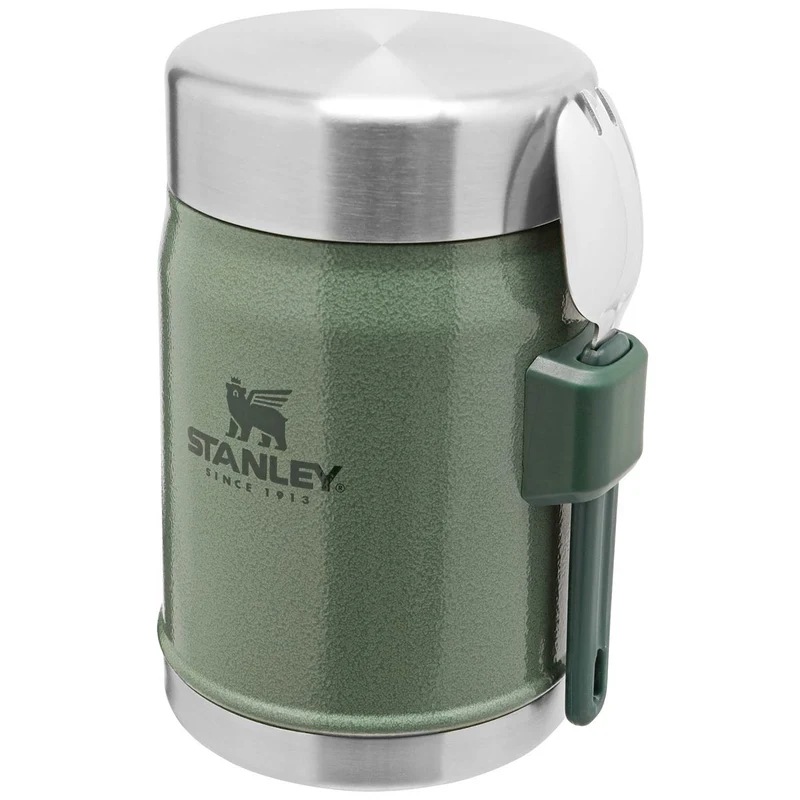 Stanley Legendary Food Jar + Spork 400ml Hammertone Green