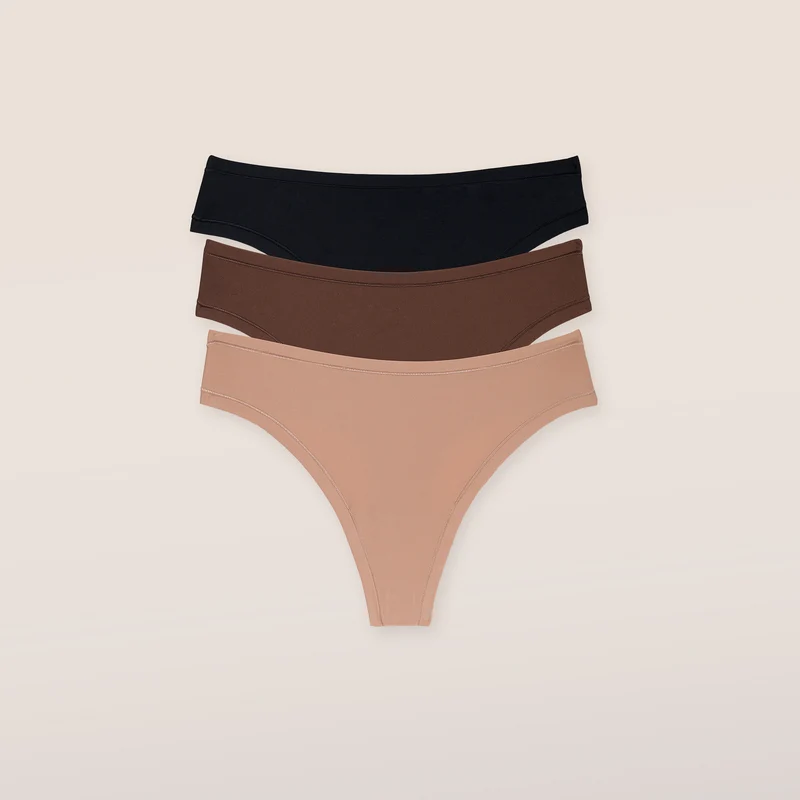 Nude Stringtrosor (3-Pack) - Multi