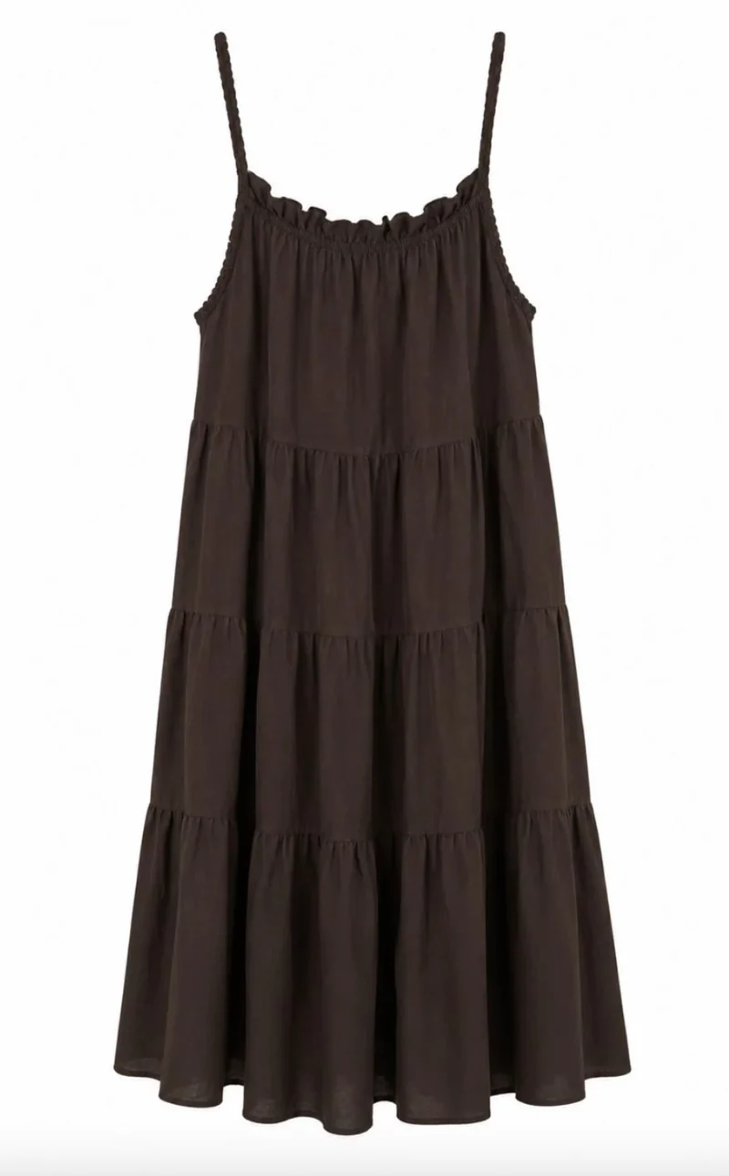 Sommarklänning Velina moro brown