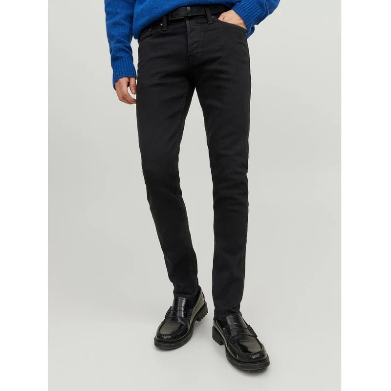 Svarta Jeans Glenn Slim Fit JACK & JONES