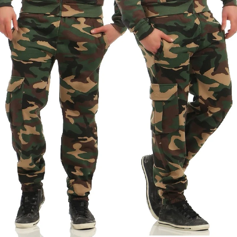 Camouflage Cargo Mjukisbyxor Boden - JHNsport