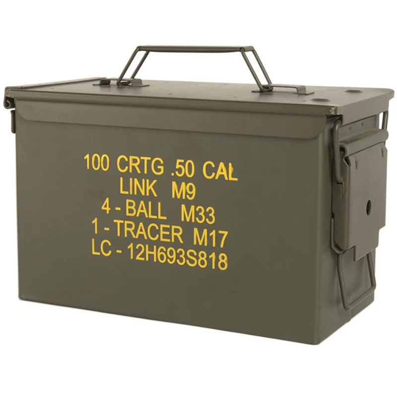 Mil-Tec US M2A1 50 Cal Steel Ammo Box