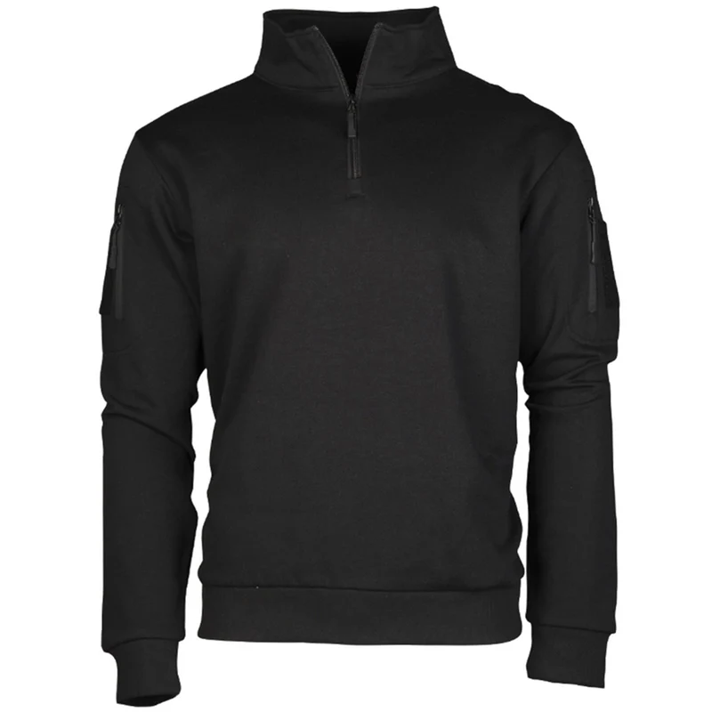 Mil-Tec Tactical Sweatshirt Black