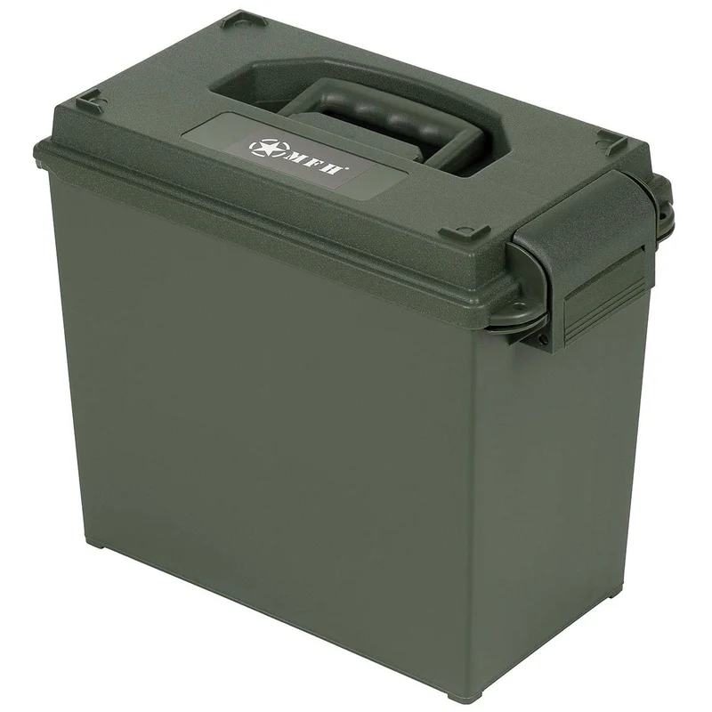 MFH US Plastic 50 Cal Ammo Box Large Olive