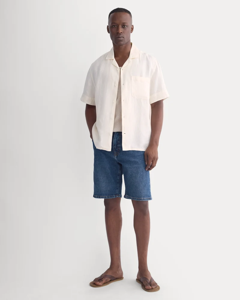 Denim Jort | Medium Dark Indigo