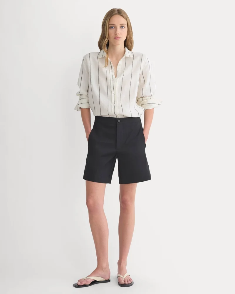 Side-Panel Tailored Short | Black