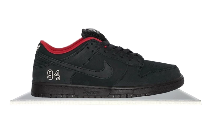 SB Dunk Low Supreme 94 Black (2025)