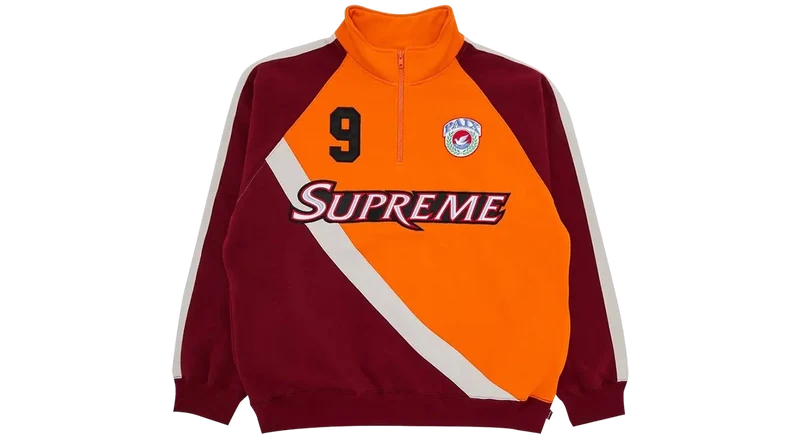 Supreme Equipé Half Zip Crewneck