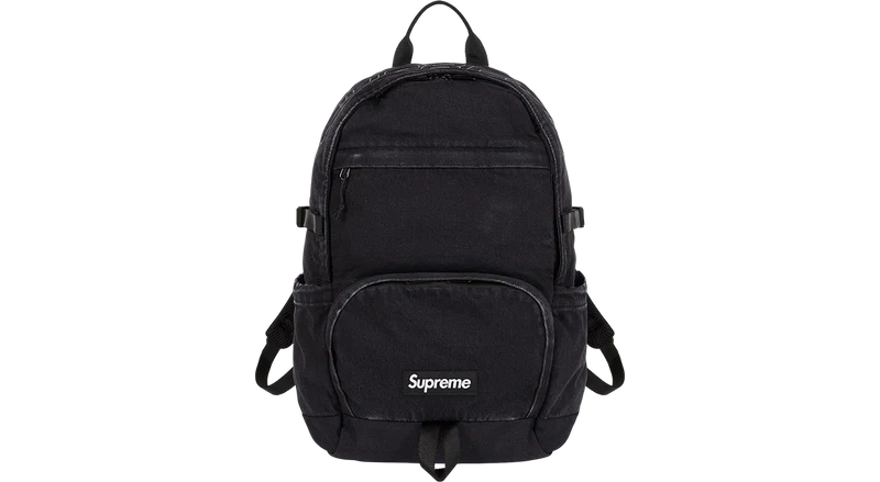 Supreme Denim Backpack Black (FW25)