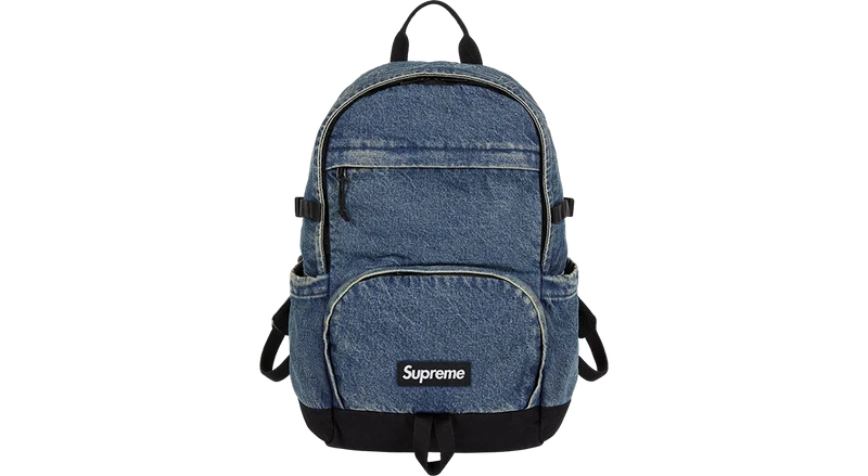 Supreme Denim Backpack Blue (FW25)