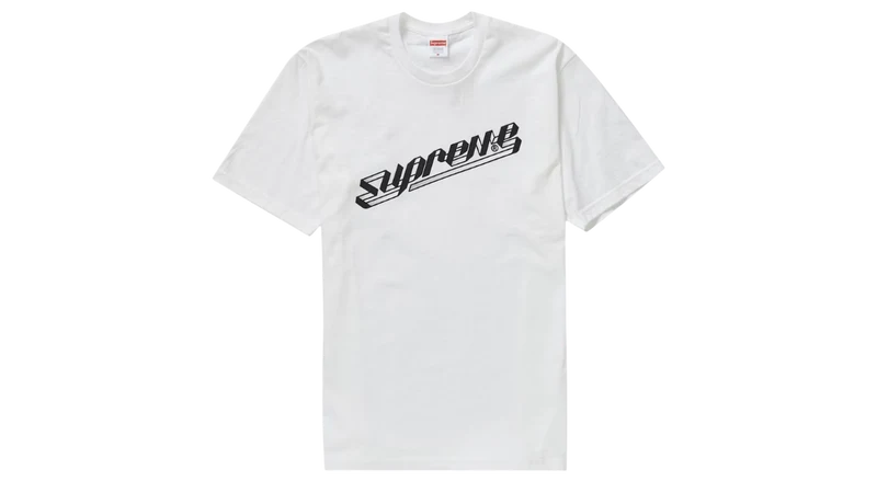 Supreme Banner Tee White (FW23)