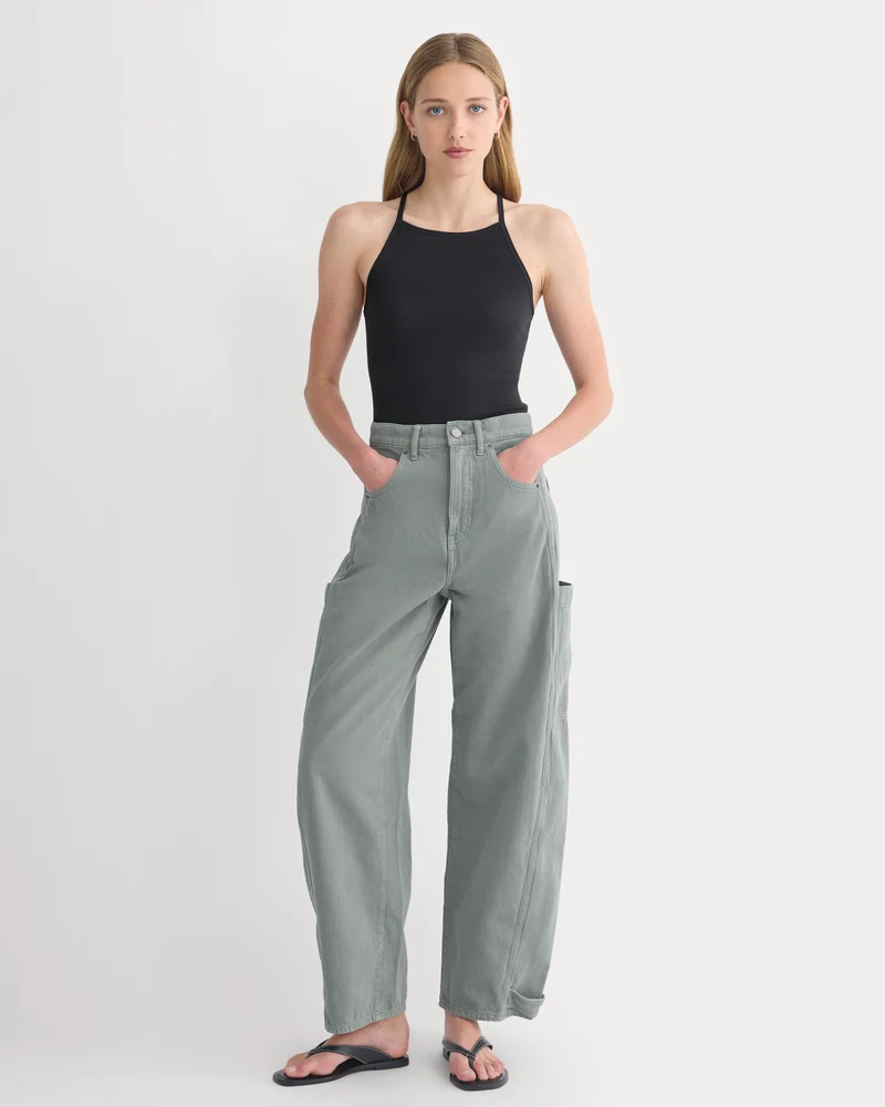 The Way-High® Utility Jean | Agave Green