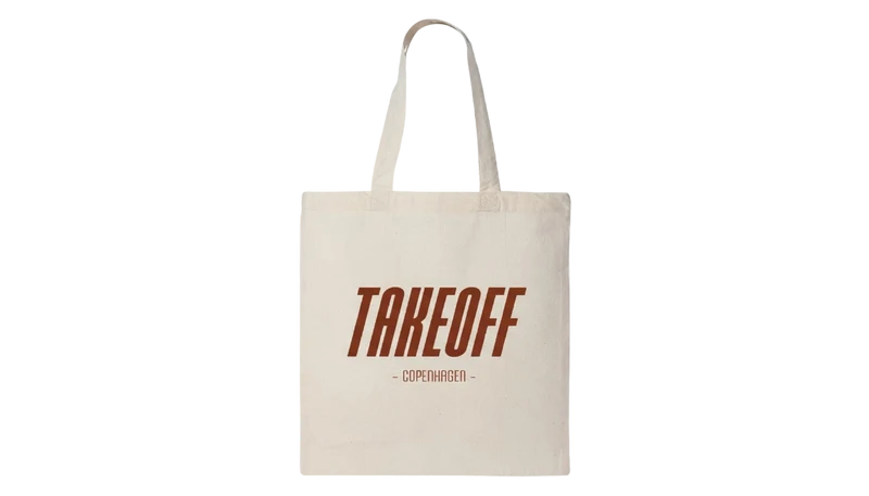 Takeoff 'Mocha' Tote Bag