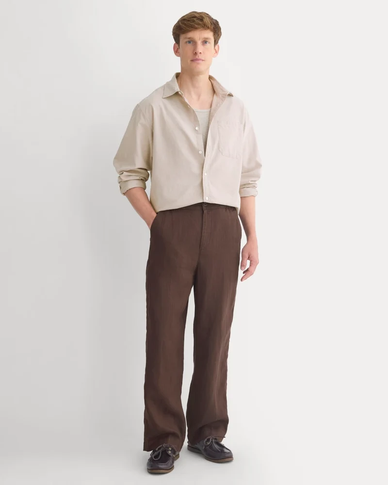Linen Easy Pant 2.0 | Coffee Bean