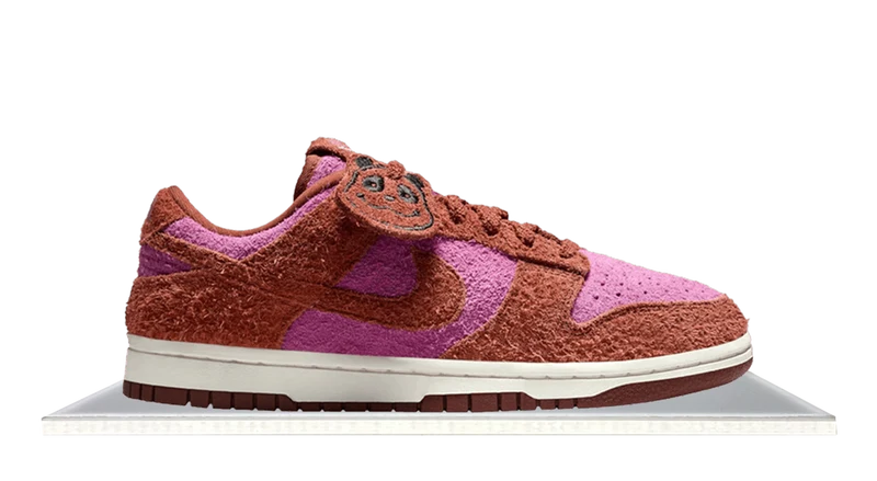 Dunk Low 'Panda-Monium' Picante Red Suede