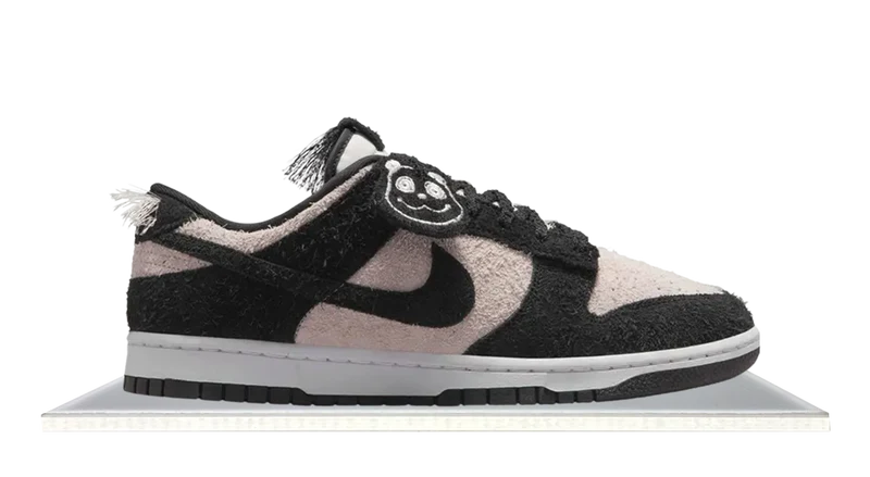 Dunk Low 'Panda-Monium' White Black Suede