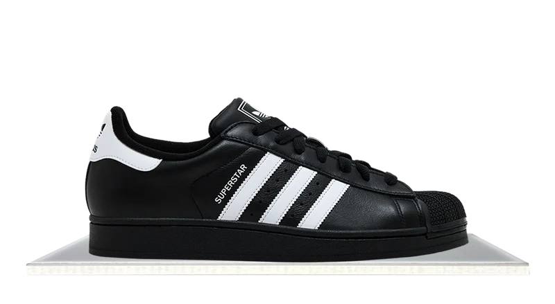 Adidas Superstar Core Black Cloud White Gold