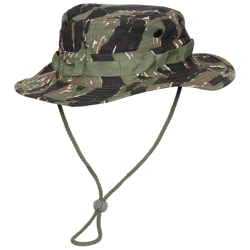 GI Ripstop Boonie Bush Hat Tiger Stripe Camo