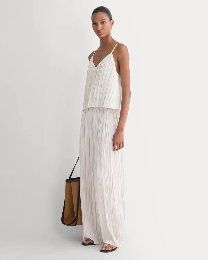 Crinkle Wide-Leg Pant | Birch