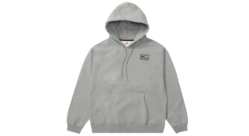 Nike x Stussy NRG Hoodie 'Dark Grey Heather'