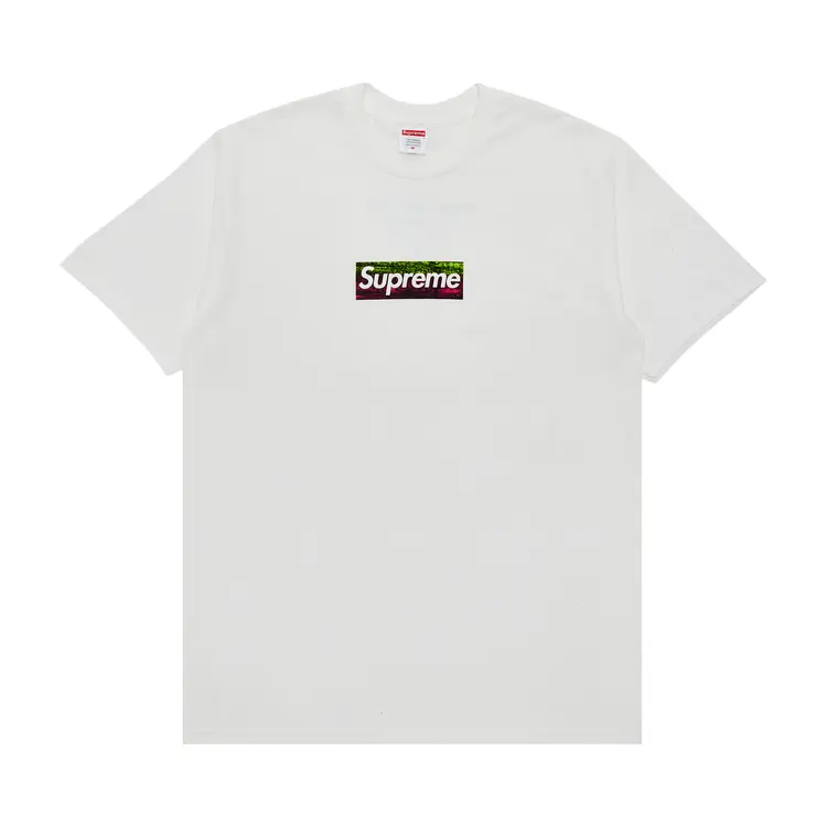 Supreme Los Angeles Fire Relief Box Logo Tee 'White'