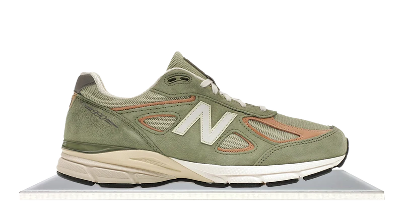 New Balance 990v4 MiUSA Teddy Santis Olive Incense