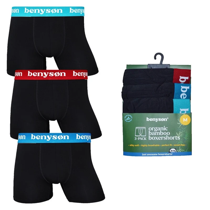 Bambu kalsonger Herr 3-pack Benyson Boxershorts