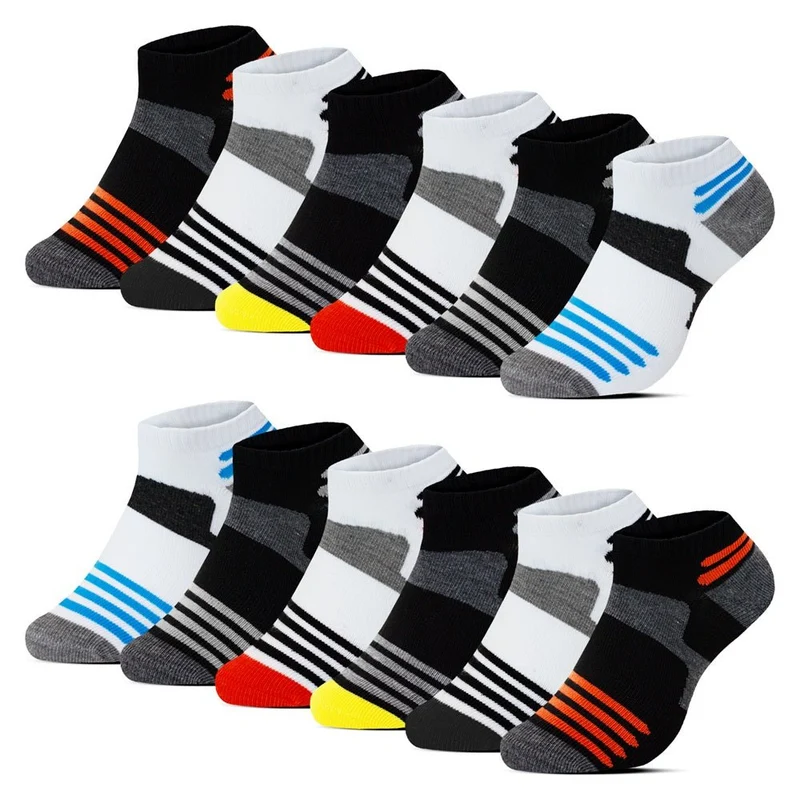 12-pack Billiga Ankelstrumpor - Dam & Herrstrumpor