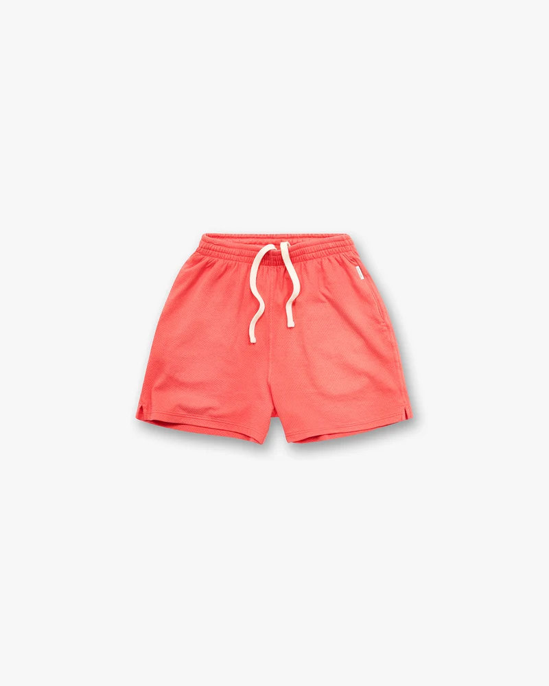 Initial Mesh Shorts - Vintage Red