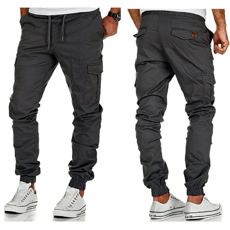 Chinos - chino joggers med stretch - Herrbyxor