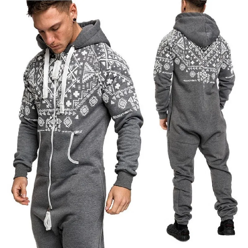 Grå vintage Jumpsuit / Onesies