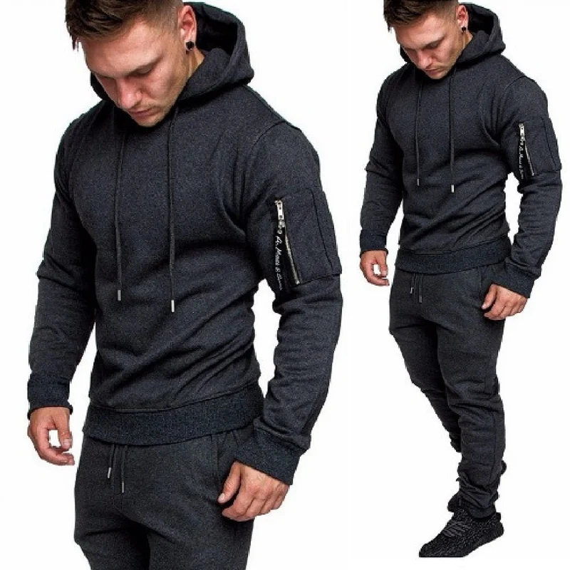 Träningsset Herr – Hoodie & Sweatpants | Amaci & Sons
