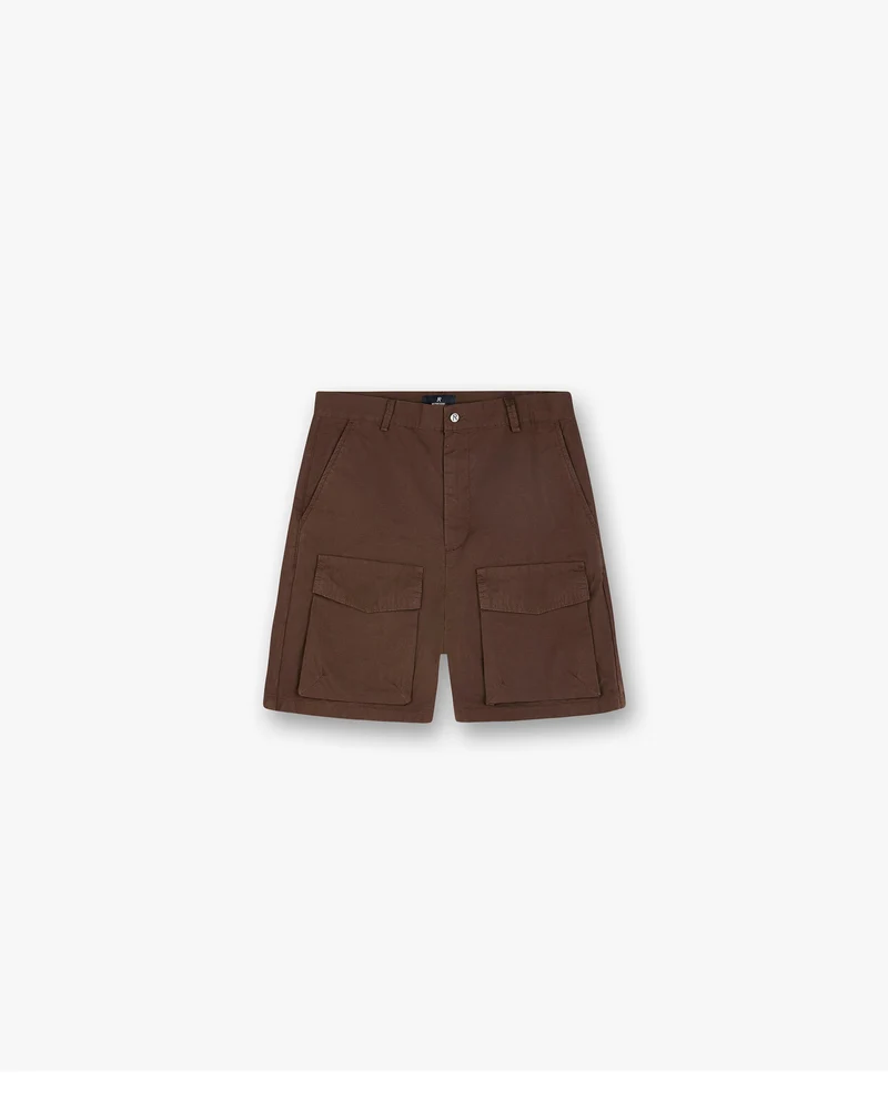 Front Pocket Cargo Short - Tobacco