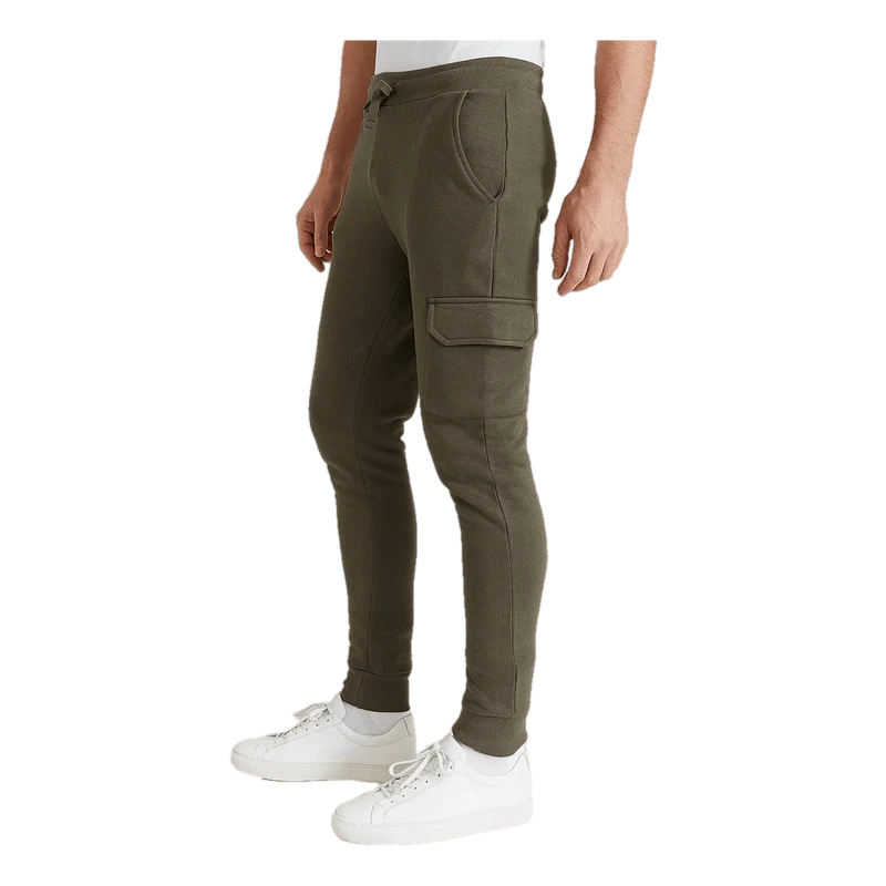 Skinny Cargo Sweatpants