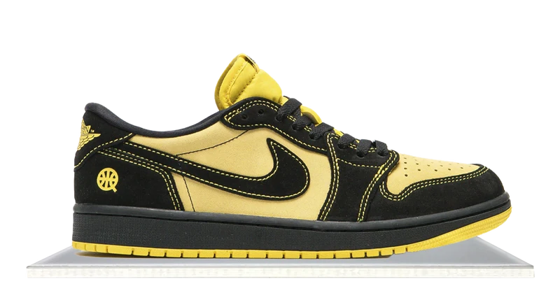 Air Jordan 1 Low OG Quai 54 Black Tour Yellow Red