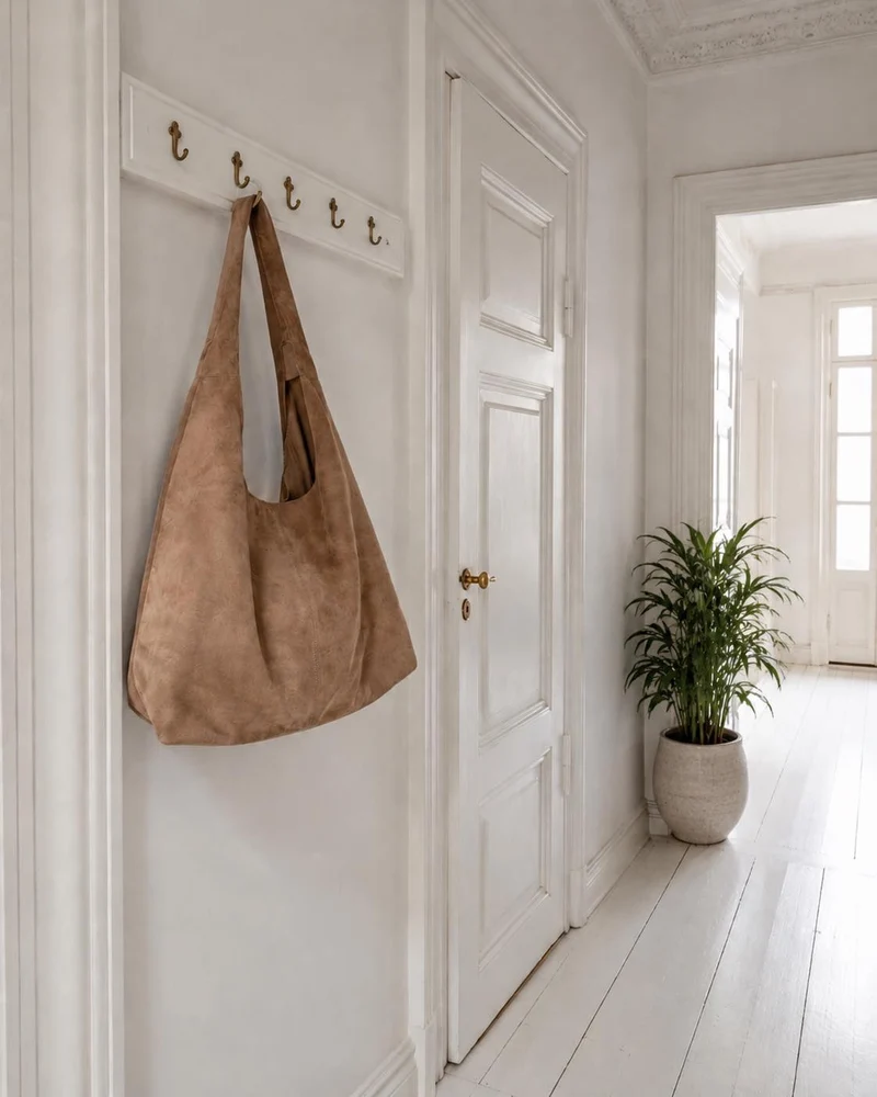 Shopper mocka - Nude brown
