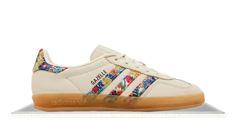 Adidas Gazelle Indoor x Liberty London Floral Embroidery Stripes