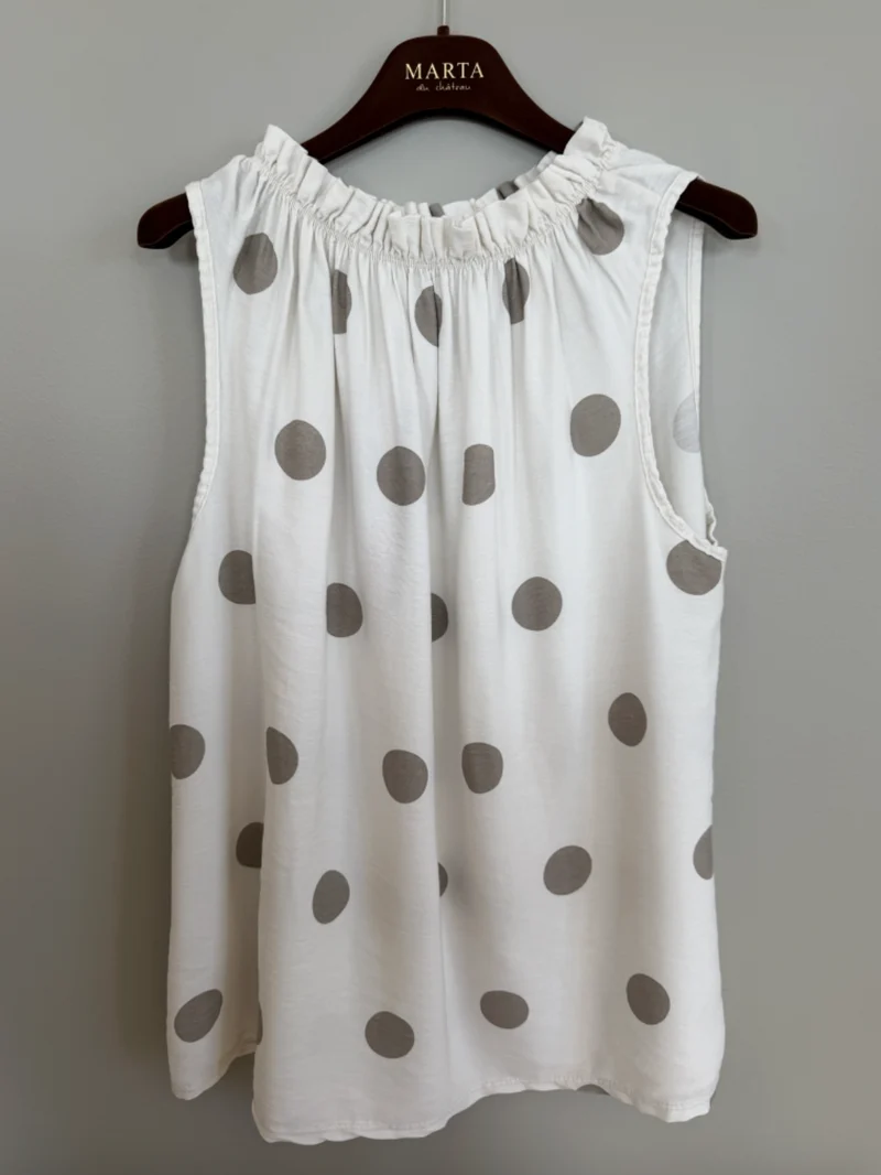 Blus topp Lucina - Beige