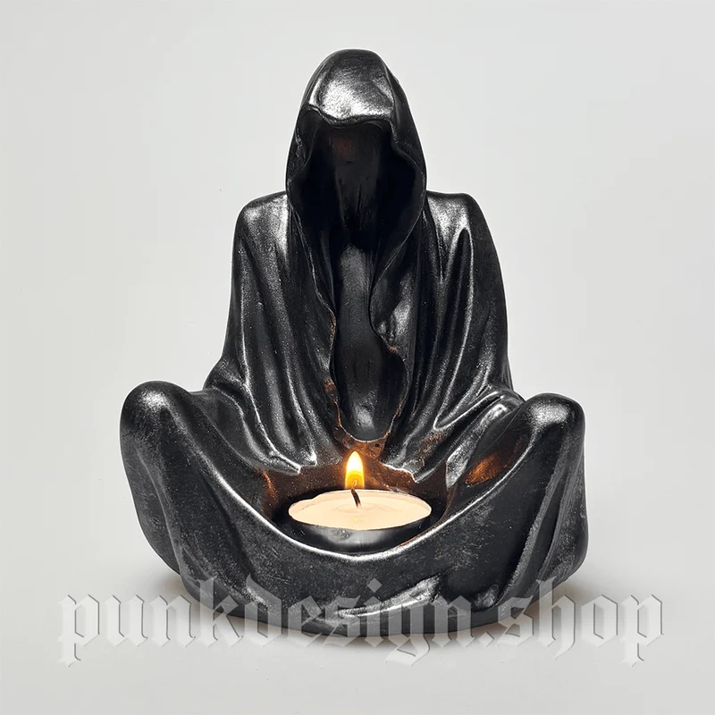 Home's Gothic Wizard Ljusstake Ornament
