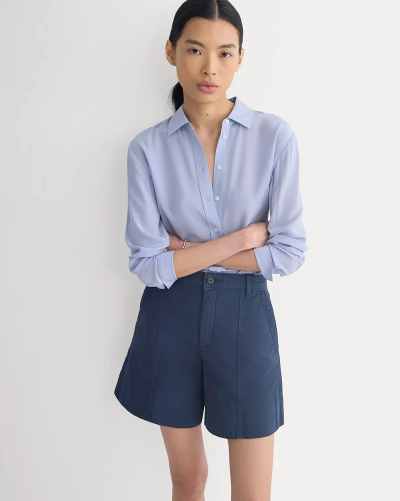 Seamed Everywhere Short | Navy