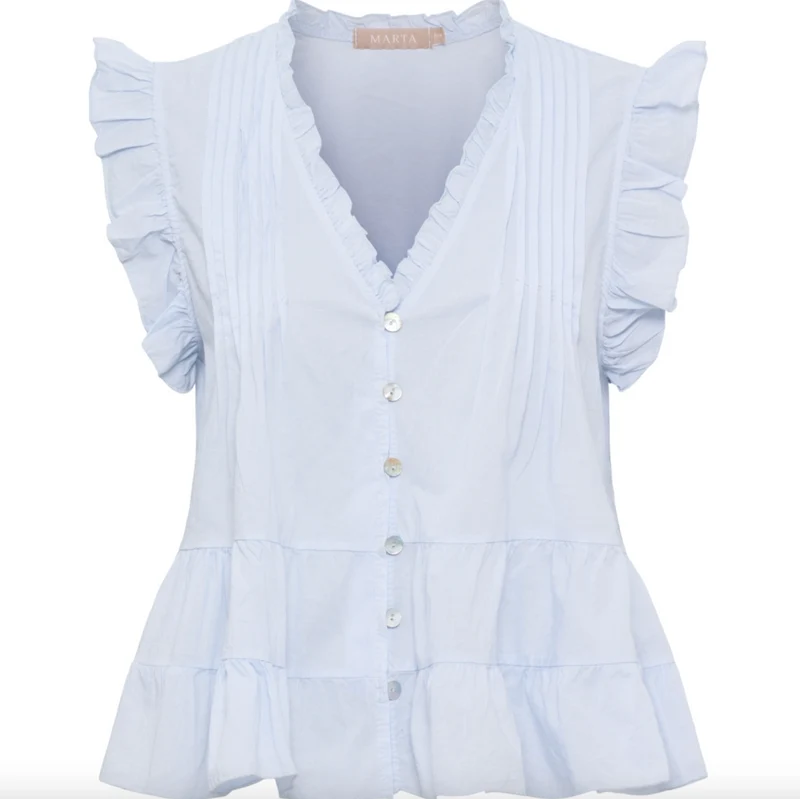 Blus Emira - blue