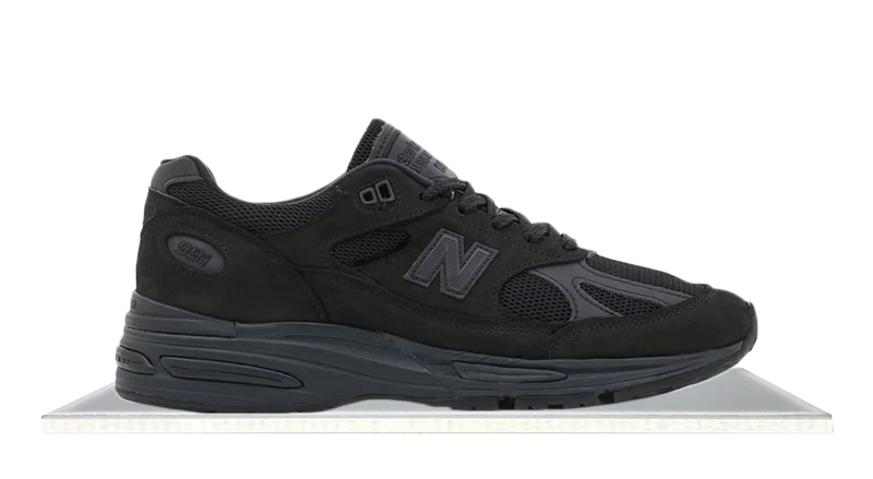 New Balance 991v2 MiUK Dover Street Market Triple Black