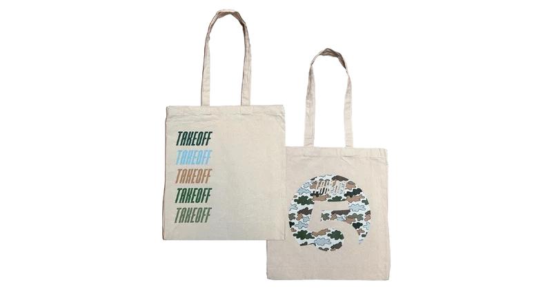 Takeoff 5-Year Anniversary Tote bag